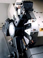 CNC Lathe options include polar, cylindrical and simultaneous C-axis, X-axis and Z-axis interpolation